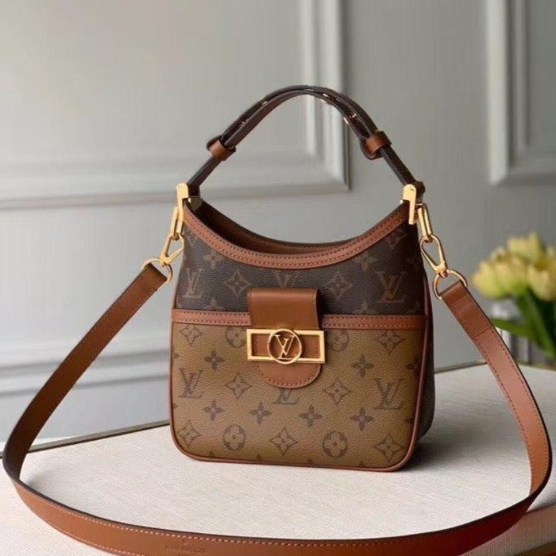 LU Bag Brown 22cm