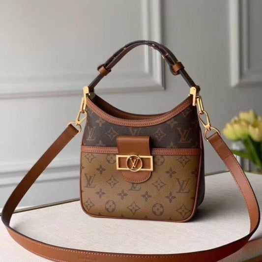 LU Bag Brown 22cm