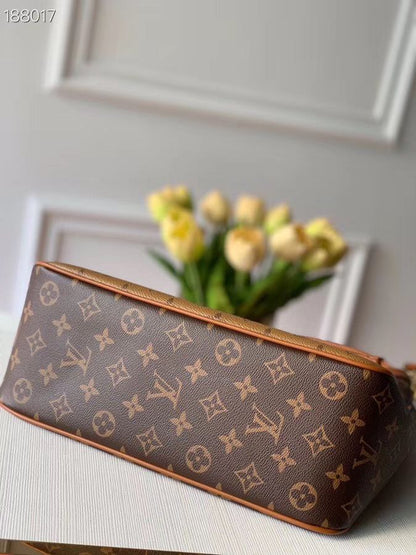 LU Bag Brown 32cm