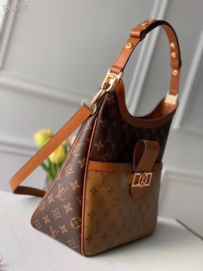 LU Bag Brown 32cm