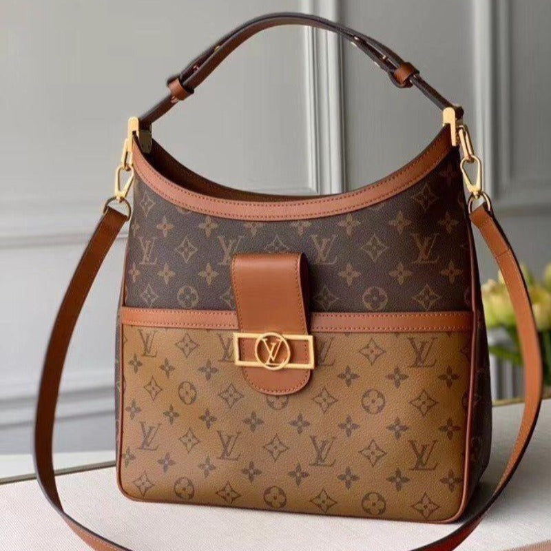 LU Bag Brown 32cm