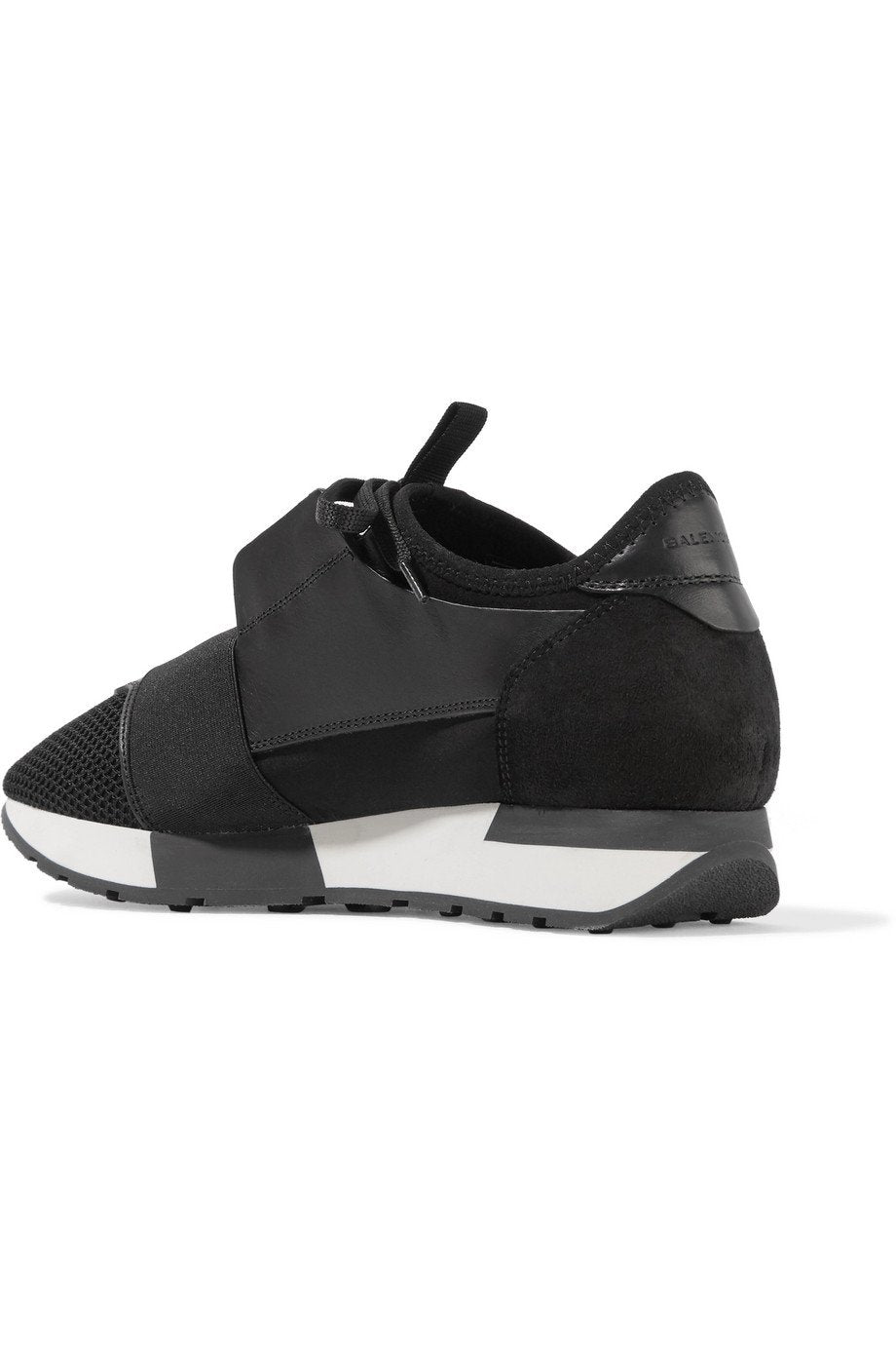 SNBAL  Race Runner Sneakers Black White