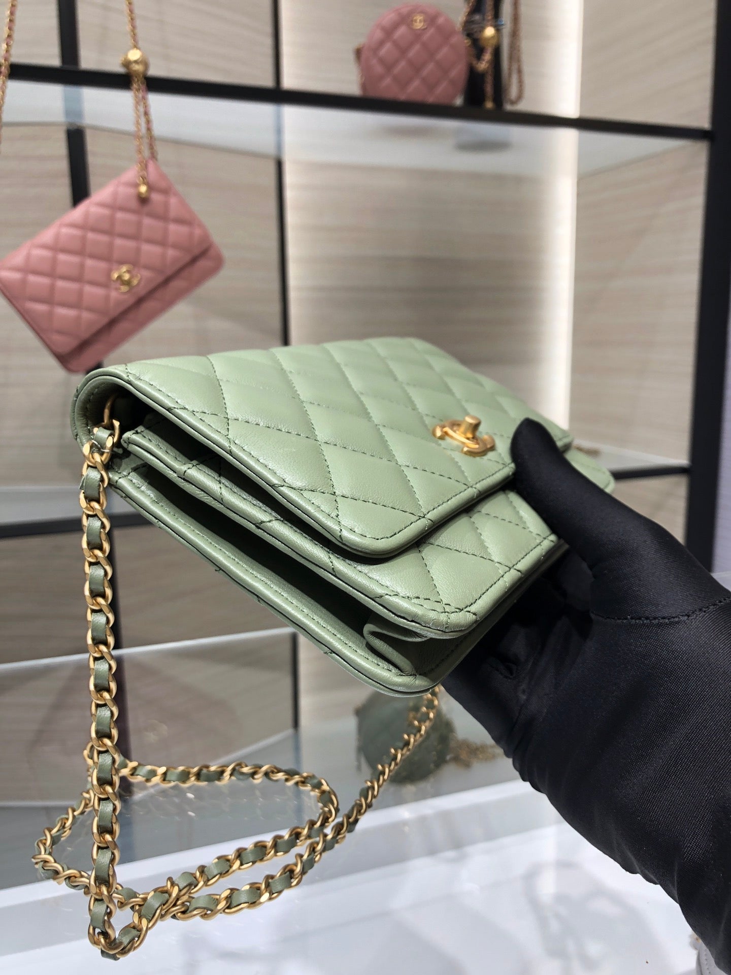 CHL  Wallet on Chain Bag 19 cm  6 Color 's