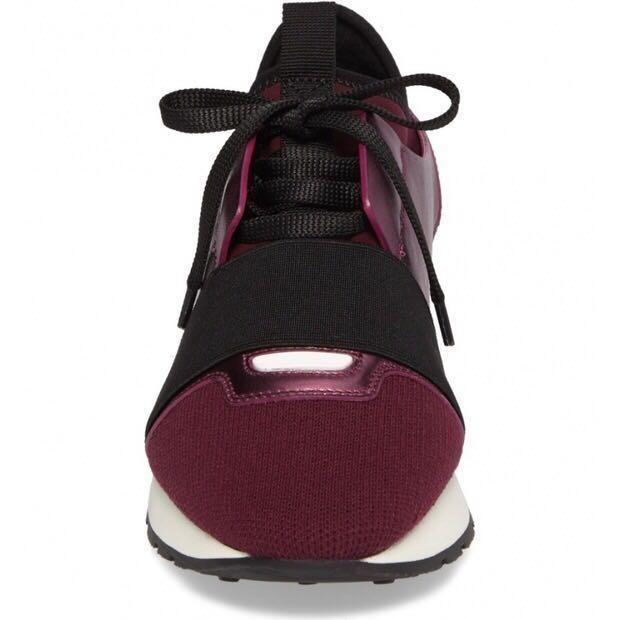 SNBAL Race Runner Sneakers Wine