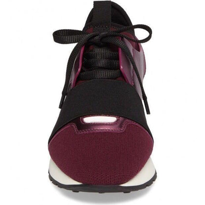 SNBAL Race Runner Sneakers Wine