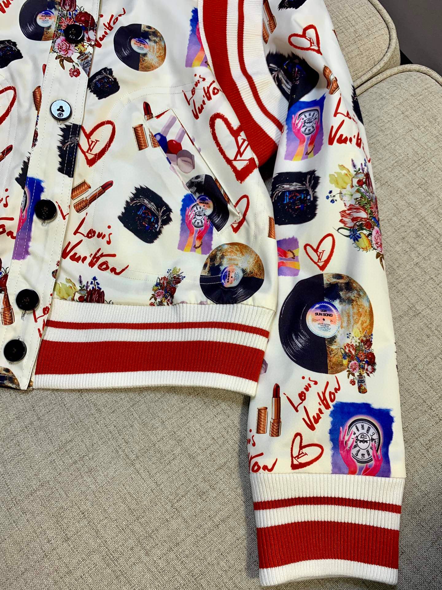 LU Reversible  Jacket Bomber Woman 2 Color 's
