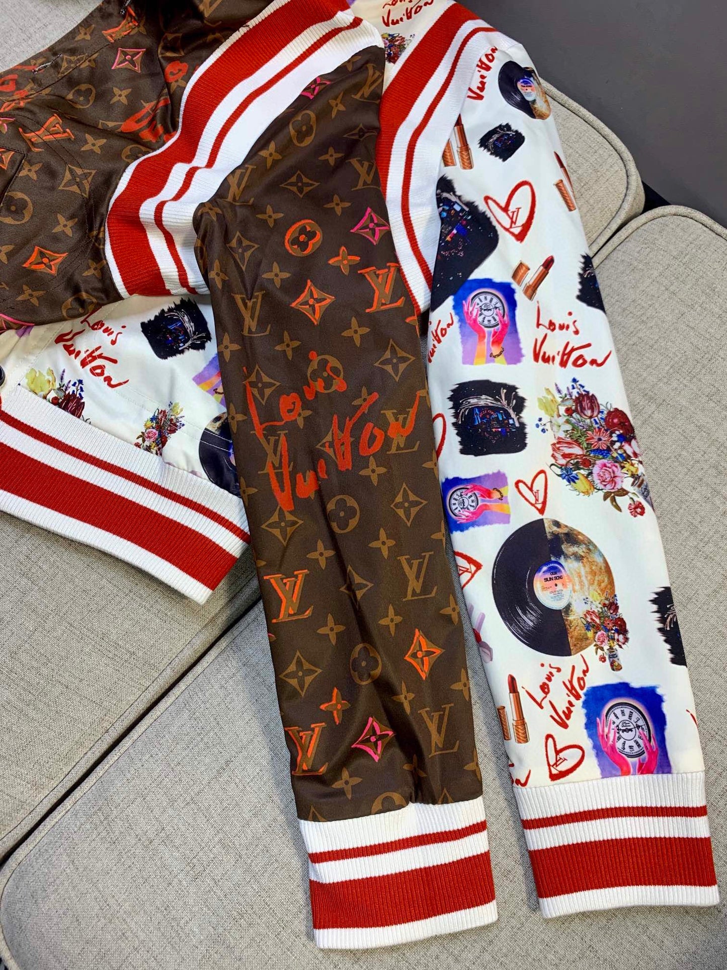 LU Reversible  Jacket Bomber Woman 2 Color 's