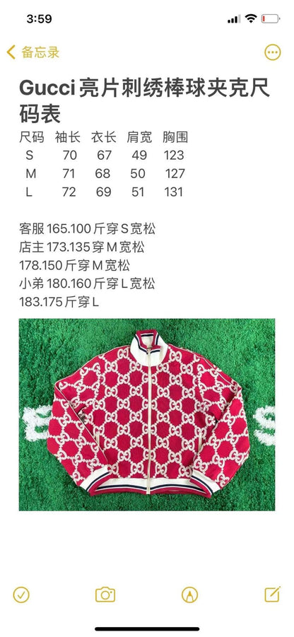 GU jacket Sequins