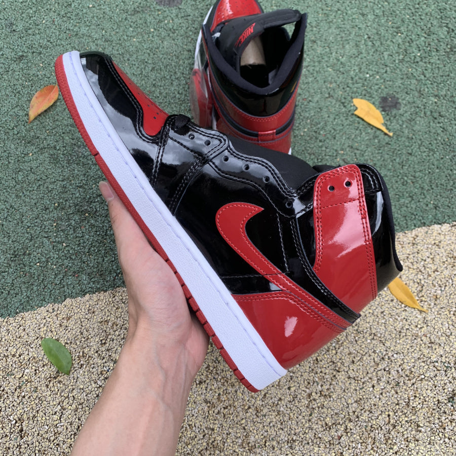 N*KE Retro High OG AJ1  Sneakers jorda BRED