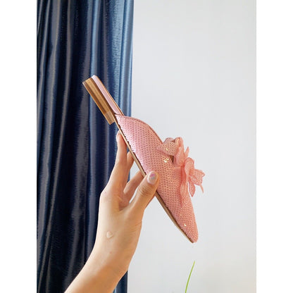 Alberta Fer Shoes Pink Mule