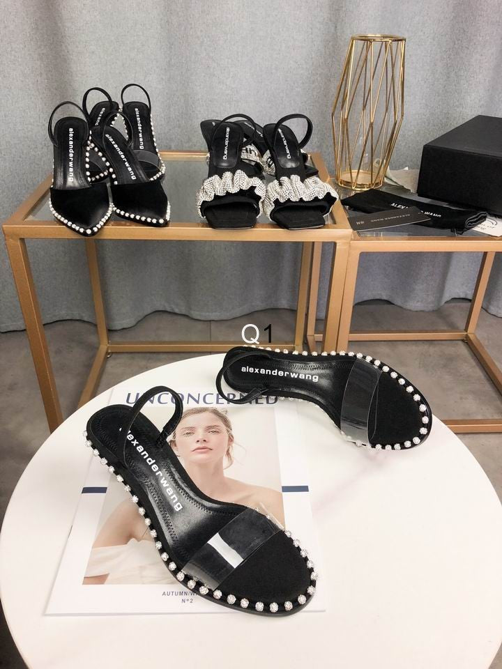 WANG  Shoes Heels Black Stones