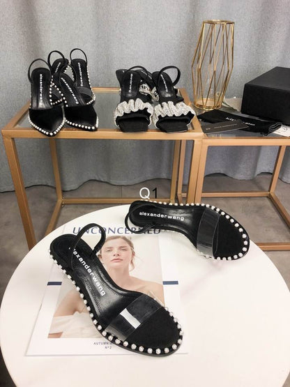 WANG  Shoes Heels Black Stones