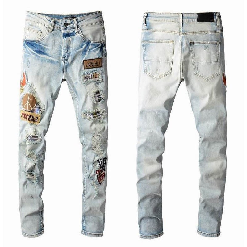 AMR Pants Jeans Stretch