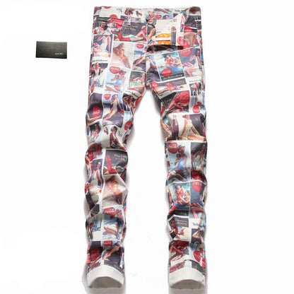 AMR Pants Jeans Stretch