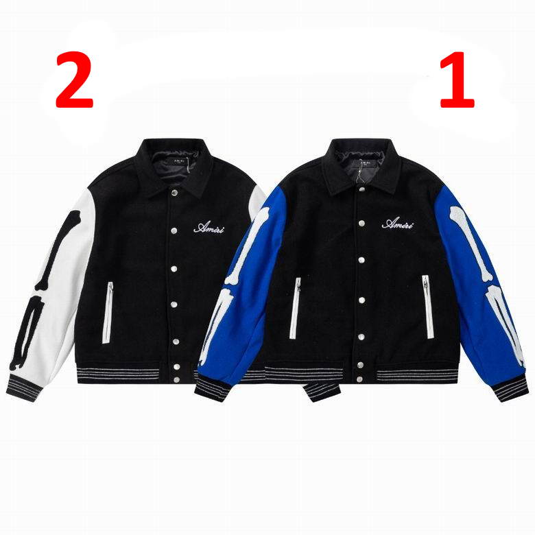 AMR Jacket Baseball Varsity Bomber 2 Color 's