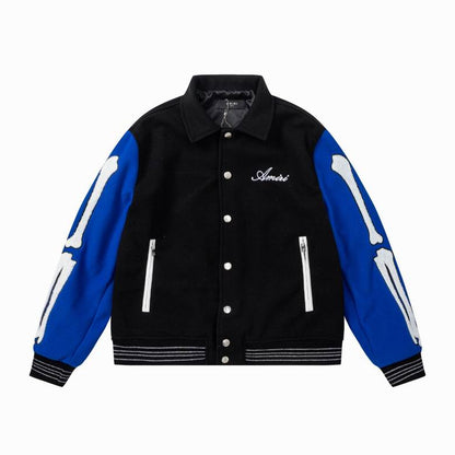 AMR Jacket Baseball Varsity Bomber 2 Color 's