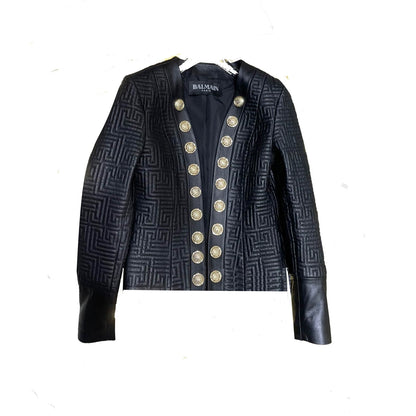 BALMA  Leather Jacket Woman