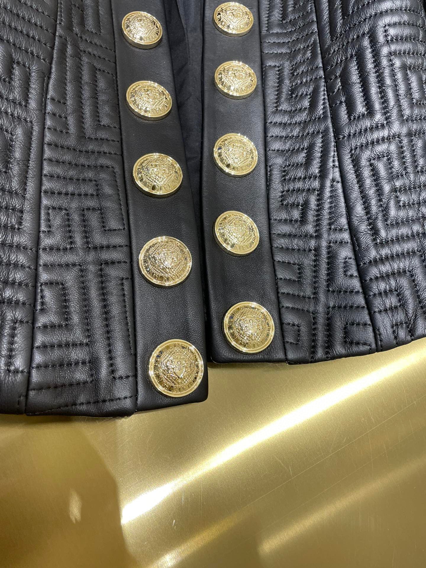 BALMA  Leather Jacket Woman
