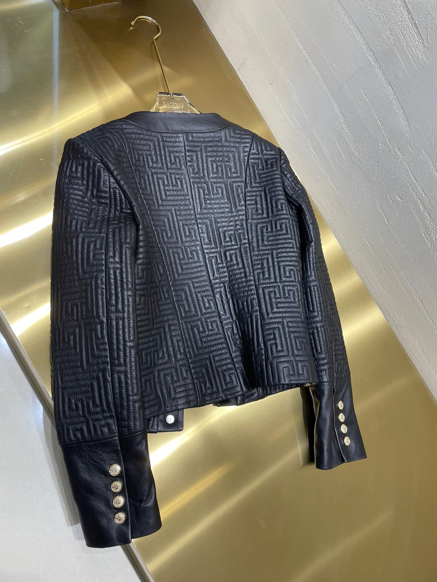 BALMA  Leather Jacket Woman