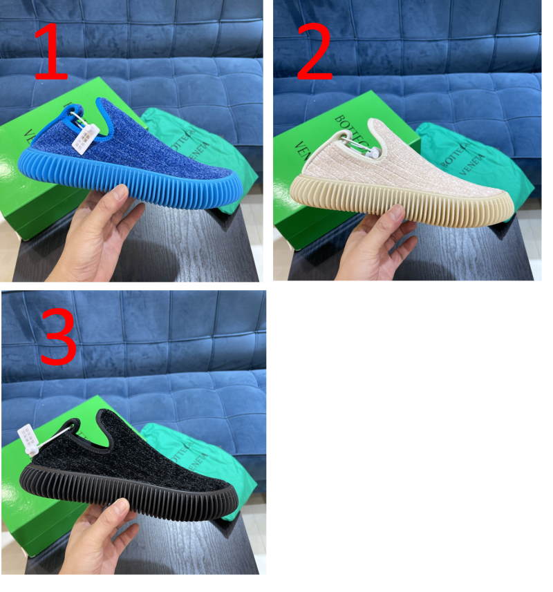 BOT VENET  ripple Sneakers 3 Color 's  Slip on