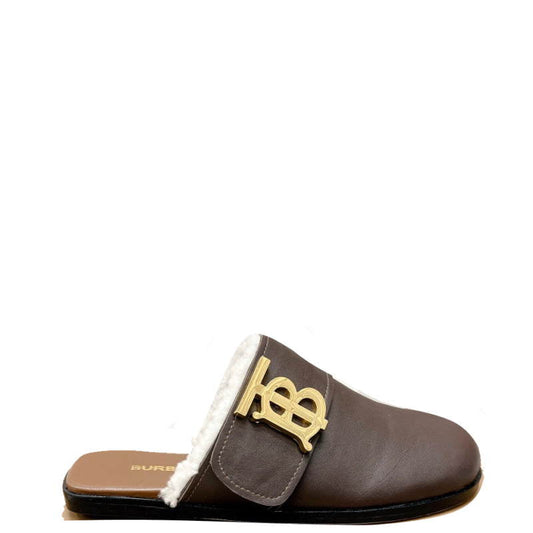 *BURBBER  Shearling  Mule Slippers 3 Color 's