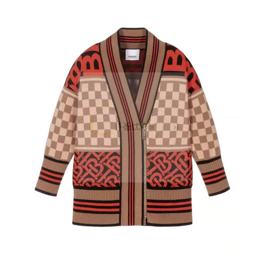 *BURBBER  Sweater Jacket Cardigan
