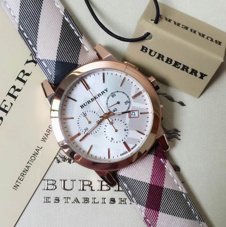 *BURBBER  Watches  3 Colors