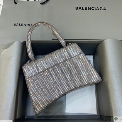 SNBAL Hourglass  Rhinestone Grey  Bag 2 Size 's and  4 Color 's