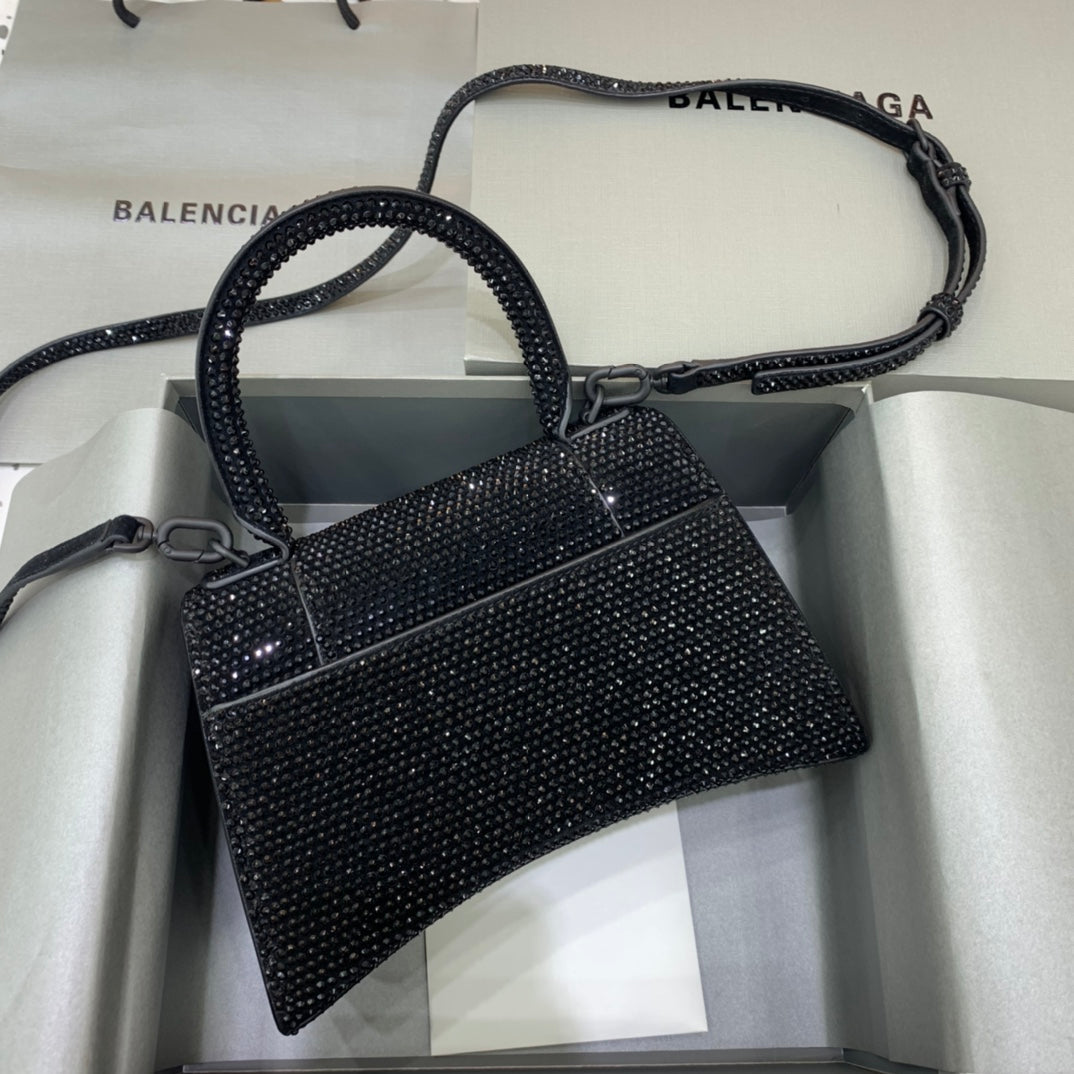 SNBAL Hourglass  Rhinestone Grey  Bag 2 Size 's and  4 Color 's