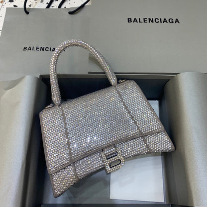 SNBAL Hourglass  Rhinestone Grey  Bag 2 Size 's and  4 Color 's