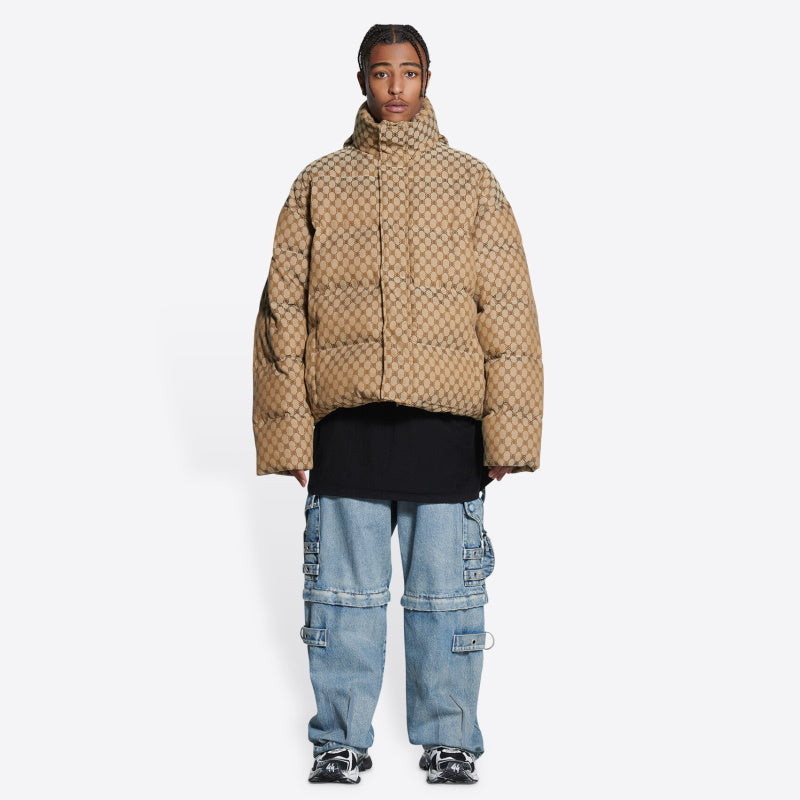 SNBAL  Hacker Project  Jacket Puffer Brown
