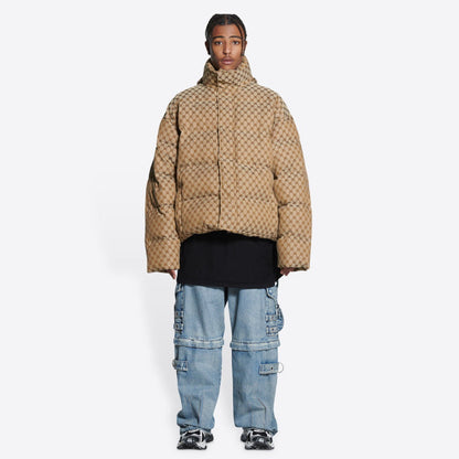 SNBAL  Hacker Project  Jacket Puffer Brown