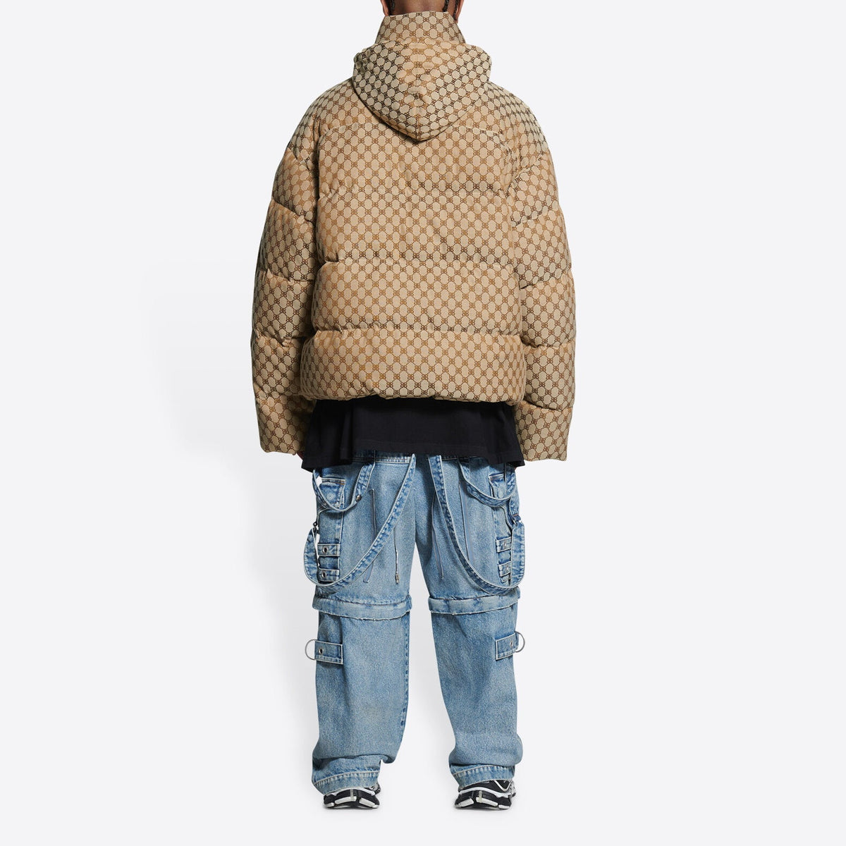 SNBAL  Hacker Project  Jacket Puffer Brown