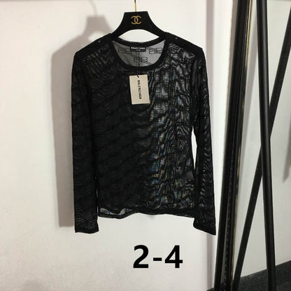 SNBAL  T-shirt  Top Embroidery Woman 2 Color 's