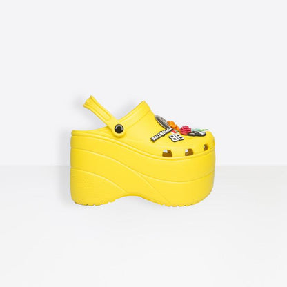 SNBAL  Platform shoes Crocs Charms