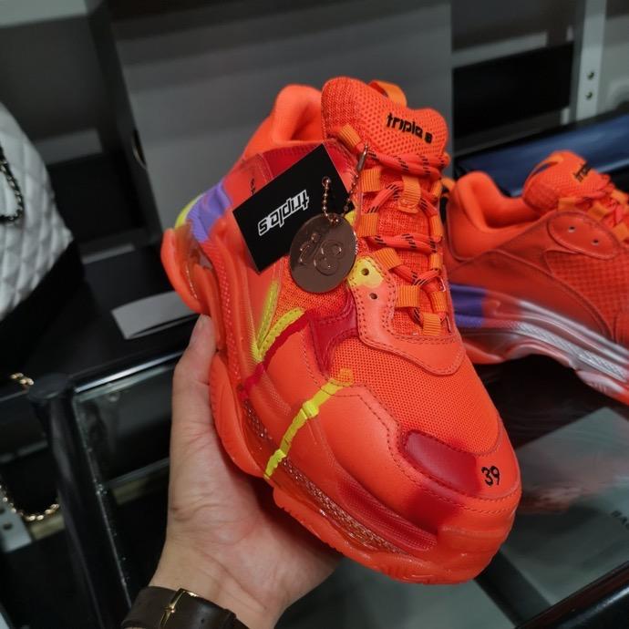 SNBAL  Triple S Sneakers Orange