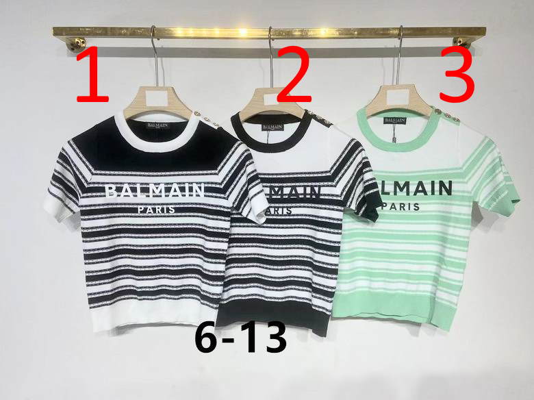 BALMA  Tank Knitted Top T - shirt  3 Color's Woman