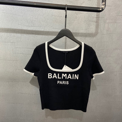 BALMA  Tank Knitted Top T - shirt  2 Color's Woman