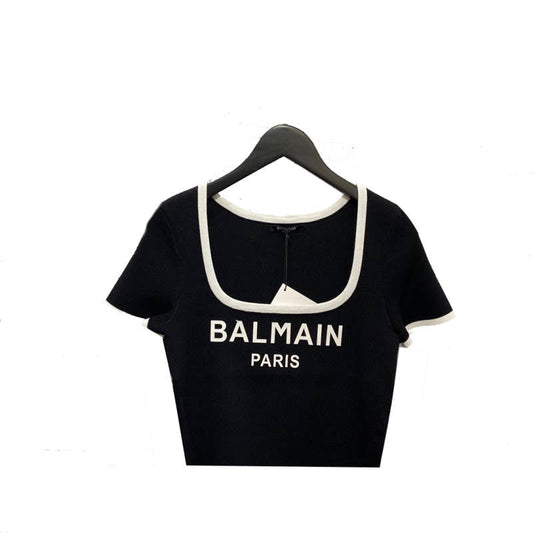 BALMA  Tank Knitted Top T - shirt  2 Color's Woman