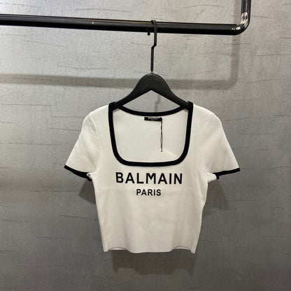 BALMA  Tank Knitted Top T - shirt  2 Color's Woman