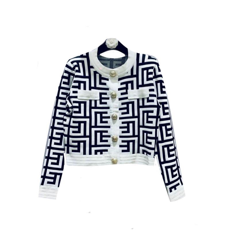 BALMA  Knitted Jacket Sweater  Woman