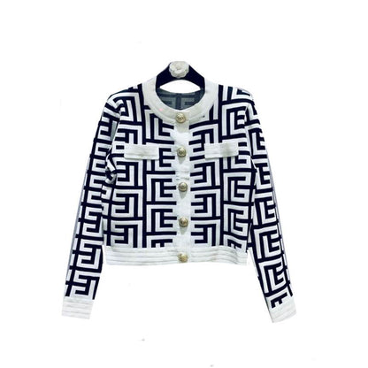BALMA  Knitted Jacket Sweater  Woman