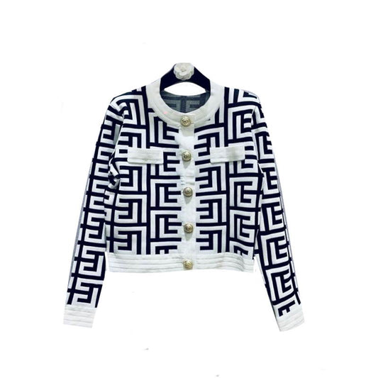 BALMA  Knitted Jacket Sweater  Woman