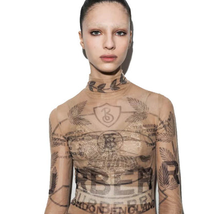 *BURBBER Bodysuit Underwear Woman