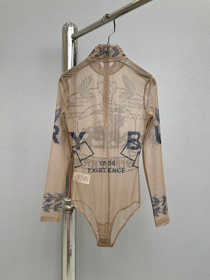 *BURBBER Bodysuit Underwear Woman