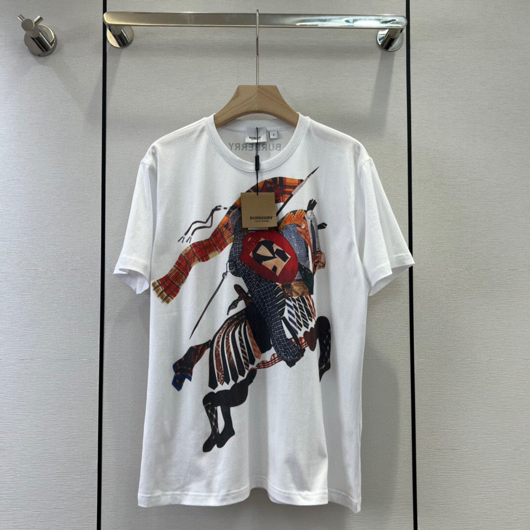 *BURBBER T-shirt Shirt 2 Color 's Woman