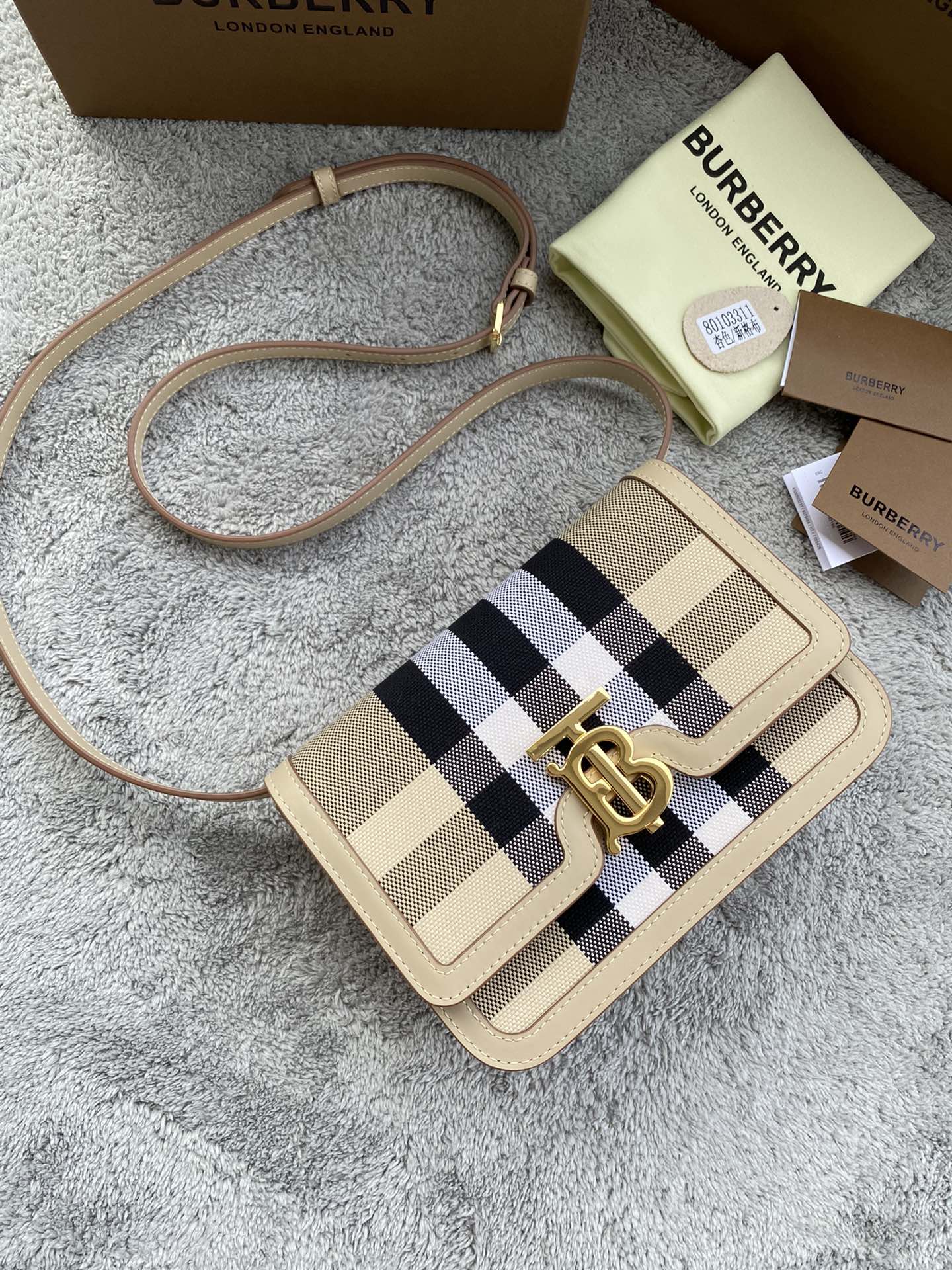 *BURBBER Bag Lola TB 21 cm Canvas