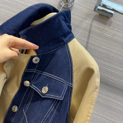 *BURBBER Trench Jacket Jean  Woman