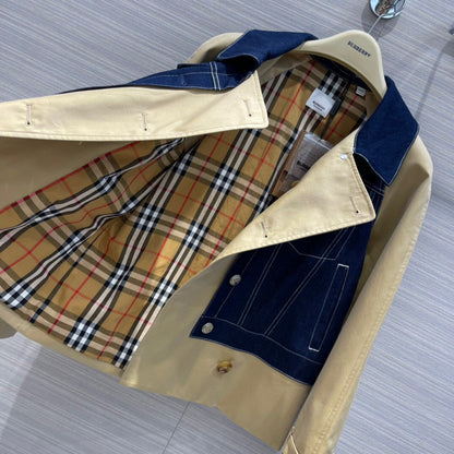 *BURBBER Trench Jacket Jean  Woman
