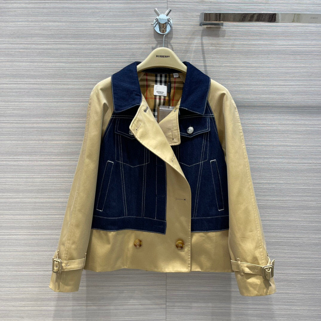 *BURBBER Trench Jacket Jean  Woman